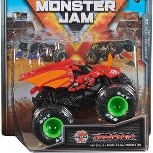 Monster Jam, Official Bakugan Dragonoid Monster Truck, Die-Cast Vehicle, 1:64